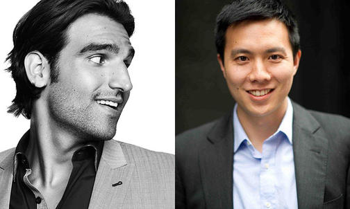 Jamal Motlagh ’06 and Michael Zhang ’08, Custom Clothing Gurus