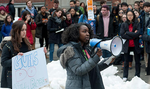 More Than 400 Princeton Students Protest Gun Violence