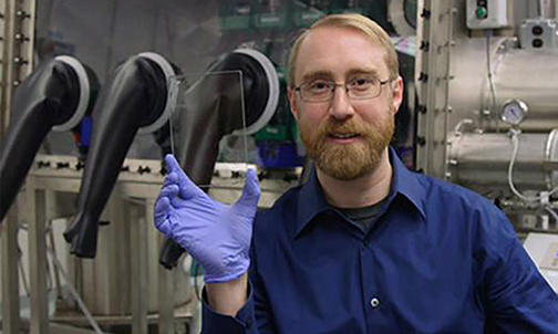 Richard Lunt *10 Aspires To Produce Clear Energy with See-Through Solar