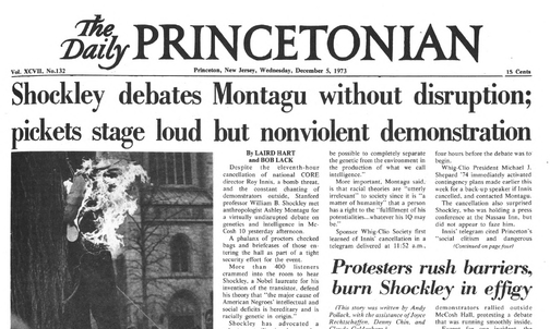 Essay: Shockley Comes to Princeton