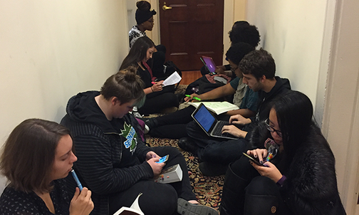 Update: Nassau Hall Sit-In