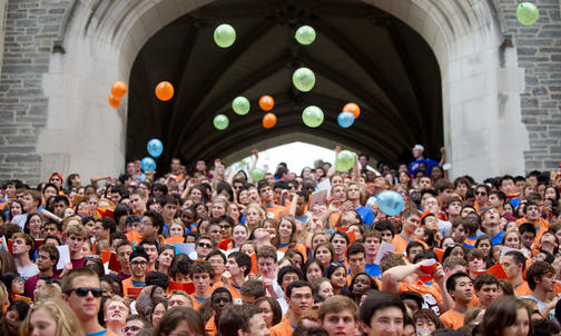 Welcome to Princeton: Images from freshman week for the Class of ’16 and graduate school orientation