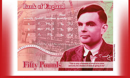 July 16, 2019: Turing *38 Chosen for 50-Pound Note; Milley ’80 Speaks to Senate Committee