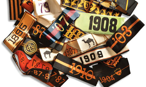 From Princeton's vault: Bygone fad of hatbands