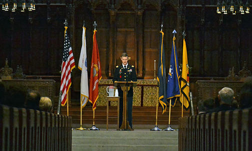 Princeton Marks Veterans Day With Chapel Ceremony