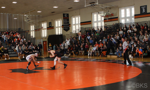 Princeton Wrestling Hangs Tough in Challenging Matches