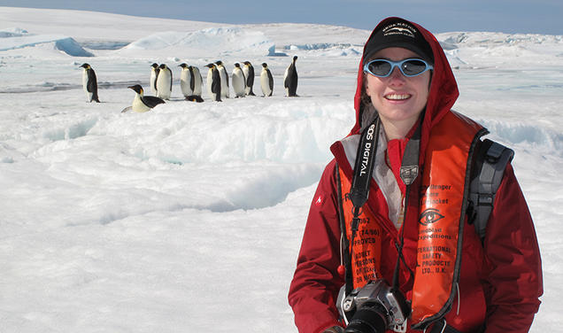 Heather Lynch ’00 Uses Satellites to Study Penguins and Climate Change