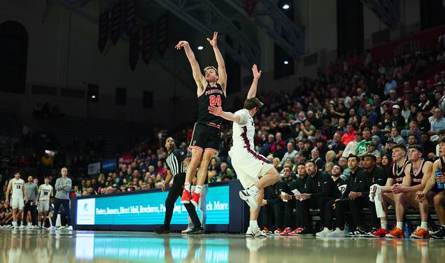 Sharpshooter Blake Peters ’25 Looks To Make the Most of Remaining Moments