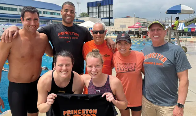 Alumni Swimmers Maintain Competitive Spirit in Masters Meets