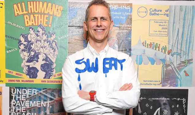 Robert Hammond ’92 Hosted a Sauna Festival During a Brooklyn Blizzard