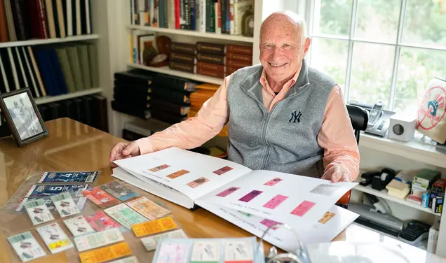 Henry von Kohorn ’66 Has a Ticket From Nearly Every World Series Game. Ever.