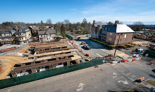 Former Court Club Gets Lifted and Moved Across Prospect Street