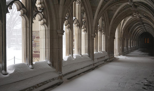 Princeton in the Snow