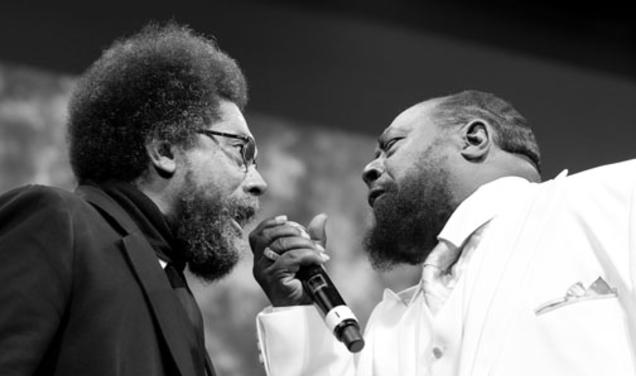 Funk came to Princeton for Cornel West *80.