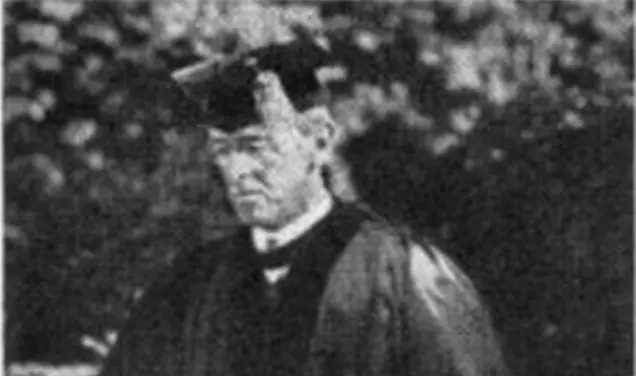 The Influence of Woodrow Wilson ’79 On the Princeton Undergraduate 1902-1910