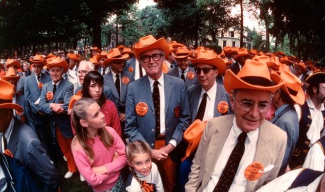 Jimmy Stewart ’32, ‘The Most Photographed Man at Reunions’