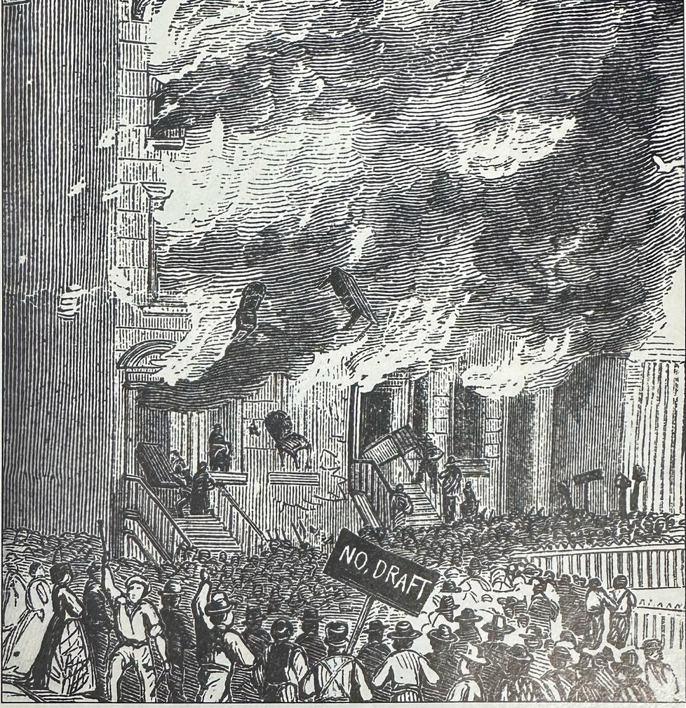 Conscription — and the resulting draft riots in New York City in July 1863 — was just one of many ways that the Civil War disrupted the lives of Americans, North and South. 