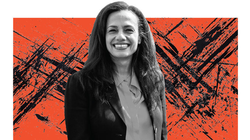 Graphic photo of Alexis McGill Johnson ’93