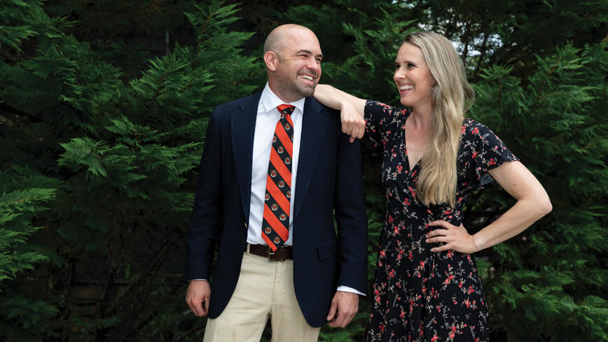 Ken De Mond '07 and his sister, Michelle De Mond '07