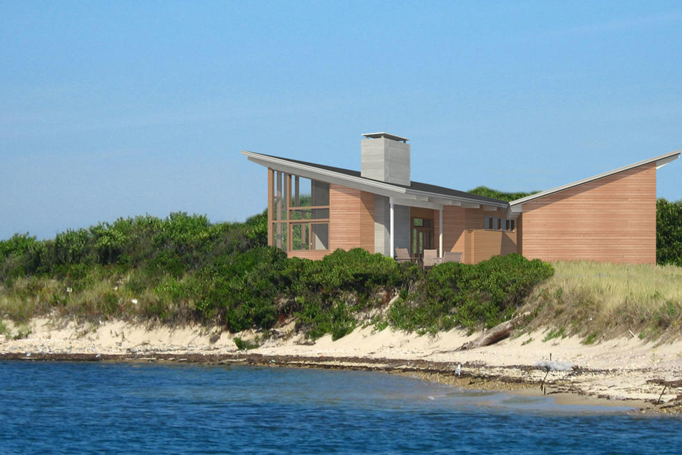 MARYANN THOMPSON ARCHITECTS: Maryann Thompson Architects' prefabricated product  "Hinge House" is designed to utilize both passive and active solar systems. (Photo: Courtesy Maryann Thompson Architects)