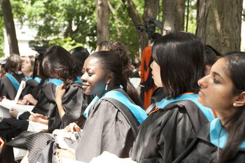 Kathryn Boateng *09, who received her master’s degree in public affairs.