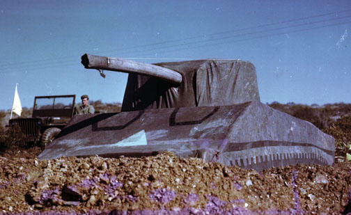 A Ghost Army prop