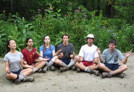 A time of meditation in Vermont.
