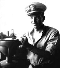 The future admiral in World War II