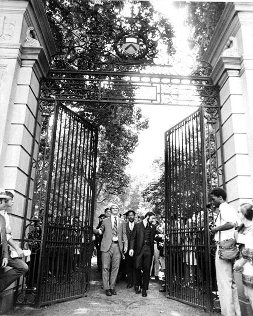 The Class of 1970 opens FitzRandolph Gate permanently – June 9, 1970