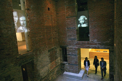 LIVE.AS_Museum.jpg Charles Lai ’78, below, co-founded and until recently was executive director of the Museum of Chinese in America, which celebrated its move and renovation Sept. 22. Above, the museum’s atrium, which represents a traditional Chinese courtyard.