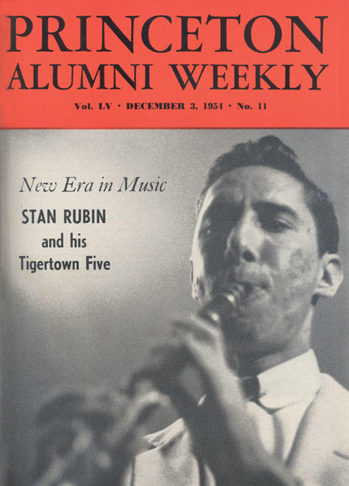 As he appeared on the cover of the Dec. 3, 1954, issue of PAW. 