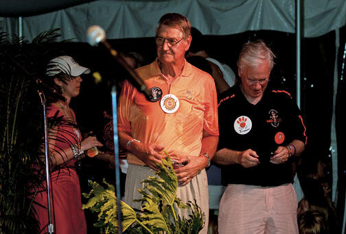 LIVE.Editor_2.jpg Jim Blair ’61, left, and Stu Rickerson ’71
