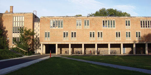 Dodge-Osborn Hall is one of two Wilson College dormitories designated as substance-free.