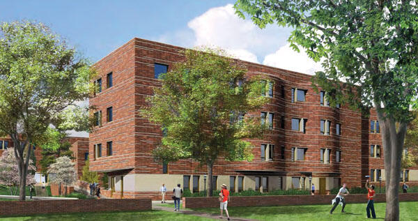 Rendering of Wilf Hall