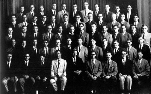 LIVE.NB_Wilson_0.jpg Members of the Woodrow Wilson Society in 1960-61, in a photo published in the Bric-a-Brac.