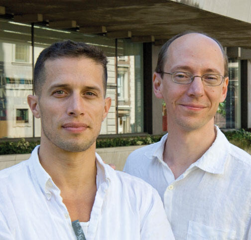 LIVE.Persp_profs.jpg Professors D. Graham Burnett ’93, left, and Jeff Dolven