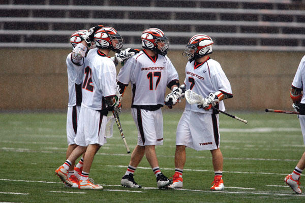Mark Kovler ‘09, No. 17, scored four goals against Virginia March 8.