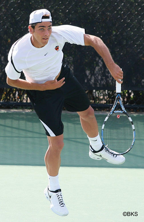 LIVE.SP_Tennis.jpg Top player Matija Pecotic ’13 was undefeated in Ivy League singles matches.