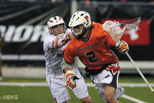 Scott MacKenzie ’10 scored the first of Princeton’s four goals against Syracuse.
