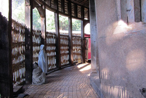 Manuscripts about an Ethiopian female saint were found by assistant professor Wendy Laura Belcher in Gadam Betra Maryam, a monastery on Ethiopia’s Lake Tana.