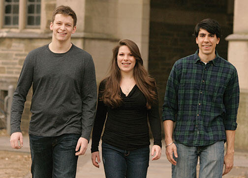 OTC-JStreet5831new.jpg J Street U co-president Natasha Madorsky ’17 with former president Aryeh Nussbaum Cohen ’15, left, and advocacy chairman Kyle Dhillon ’16.