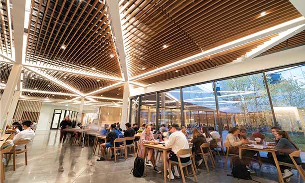 Inside the popular new dining halls