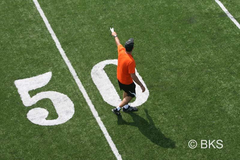 Coach Bob Surace ’90, now in his fourth season, led the Tigers to wins over Harvard and Yale in 2012. 