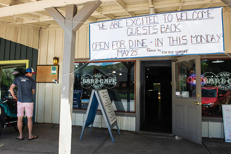 Two Rivers Cafe in Basalt, Colorado