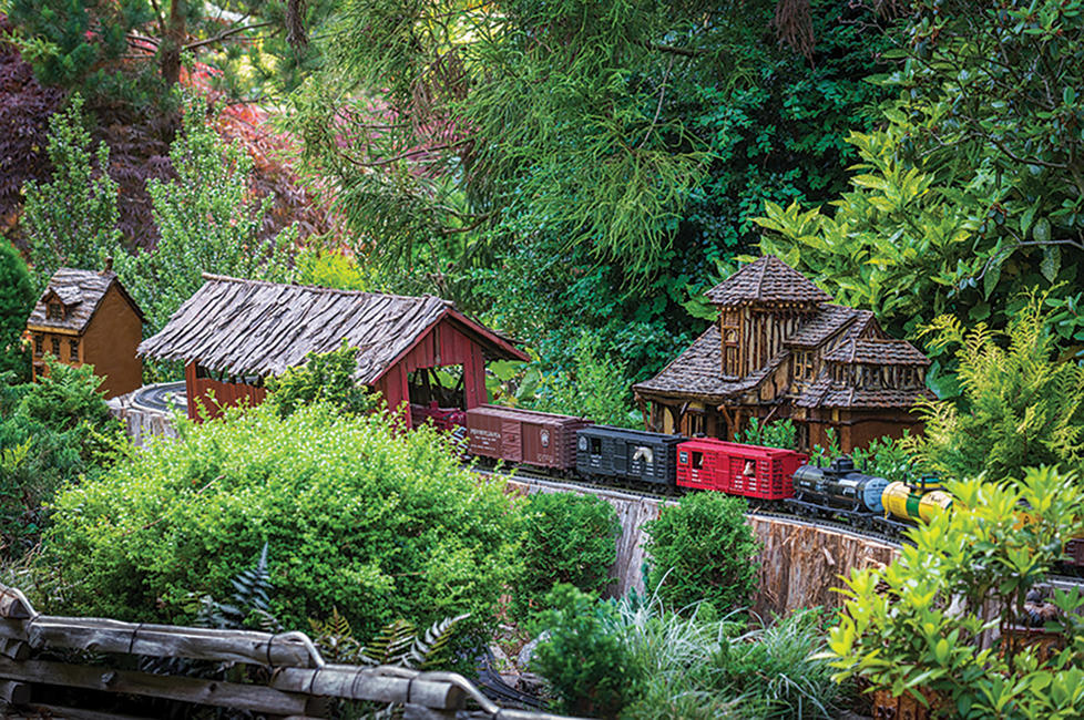 Morris Arboretum Rail