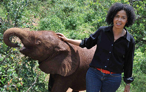 Prince-KahumbaNewREV1.jpg Paula Kahumbu *02 developed a love of animals growing up in Nairobi, where her neighbor was renowned conservationist Richard Leakey.