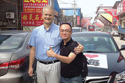 Some people were reluctant to step into a stranger’s car. It helped, though, that I’m a gray-haired dad in my early 50s, so I don’t look threatening.