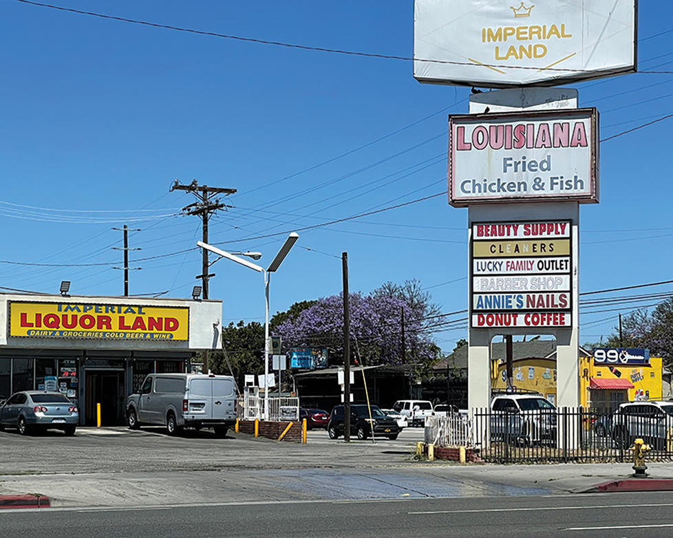 Strip mall