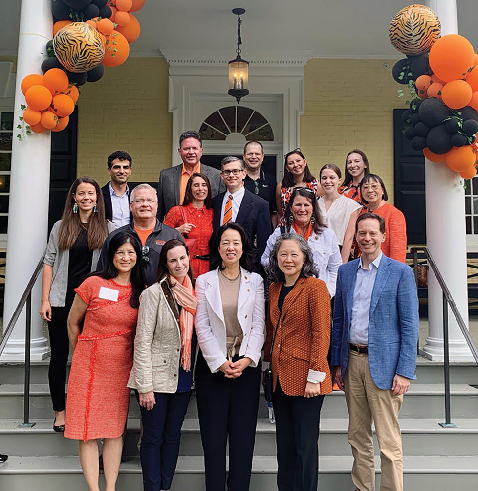 Members of the the Princeton Schools Committee and admission office 