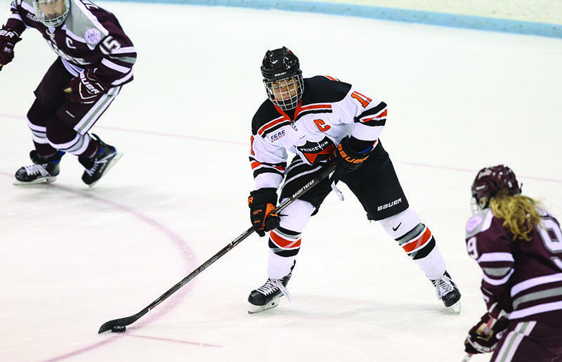 Kelsey Koelzer ’17 of the 2016 Ivy League champion women’s team.